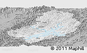 Gray Panoramic Map of Chunan