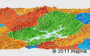 Political Panoramic Map of Chunan