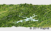Satellite Panoramic Map of Chunan