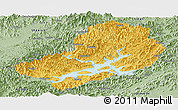 Savanna Style Panoramic Map of Chunan
