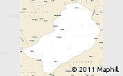 Classic Style Simple Map of Chunan