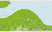Physical 3D Map of Cixi