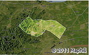 Satellite 3D Map of Deqing, darken