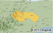 Savanna Style 3D Map of Deqing
