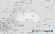 Silver Style 3D Map of Deqing