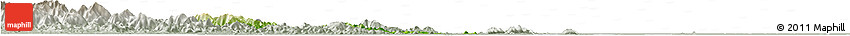 Physical Horizon Map of Deqing, lighten, semi-desaturated