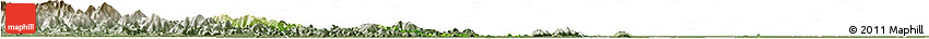 Physical Horizon Map of Deqing, semi-desaturated