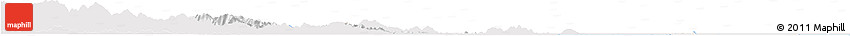 Silver Style Horizon Map of Deqing, single color outside