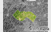 Satellite Map of Deqing, desaturated