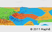 Political Panoramic Map of Deqing