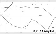 Blank Simple Map of Deqing