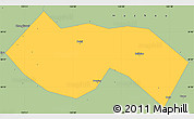 Savanna Style Simple Map of Deqing