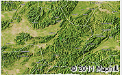 Satellite 3D Map of Dongyang