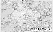 Silver Style 3D Map of Dongyang