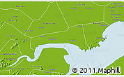 Physical 3D Map of Haining