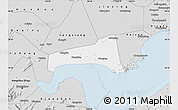 Silver Style Map of Haining