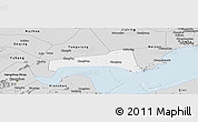 Silver Style Panoramic Map of Haining