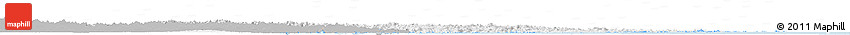 Gray Horizon Map of Zhejiang, single color outside