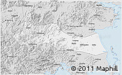 Silver Style 3D Map of Huangyan