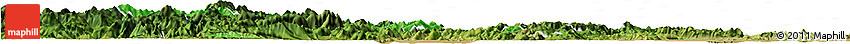 Political Horizon Map of Huangyan, satellite outside