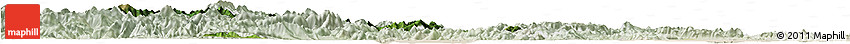 Satellite Horizon Map of Huangyan, lighten