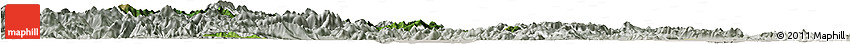 Satellite Horizon Map of Huangyan, lighten, semi-desaturated