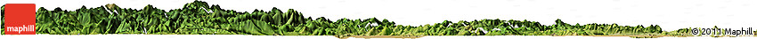 Satellite Horizon Map of Huangyan