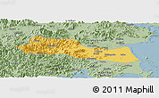 Savanna Style Panoramic Map of Huangyan