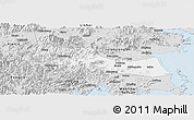 Silver Style Panoramic Map of Huangyan