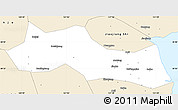 Classic Style Simple Map of Huangyan