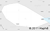 Silver Style Simple Map of Jiaojiang Shi