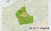 Satellite Map of Jiaxing, lighten