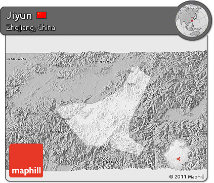 Gray 3D Map of Jiyun
