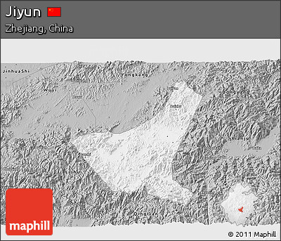 Gray 3D Map of Jiyun