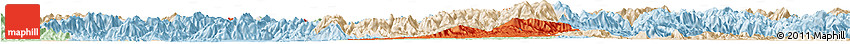 Political Horizon Map of Jiyun, lighten