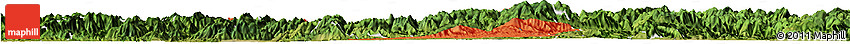 Political Horizon Map of Jiyun, satellite outside
