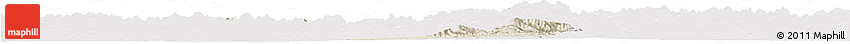 Shaded Relief Horizon Map of Jiyun, cropped outside