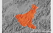 Political Map of Jiyun, desaturated