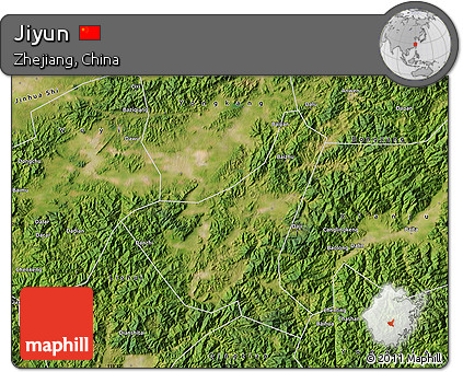 Satellite Map of Jiyun