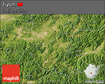 Satellite Map of Jiyun