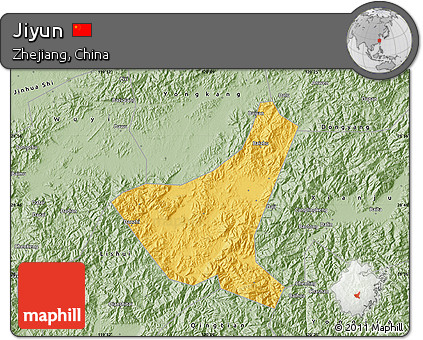 Savanna Style Map of Jiyun