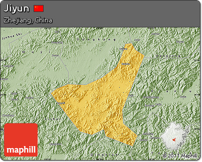 Savanna Style Map of Jiyun
