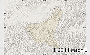 Shaded Relief Map of Jiyun, lighten