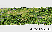 Satellite Panoramic Map of Jiyun