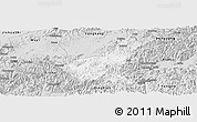 Silver Style Panoramic Map of Jiyun