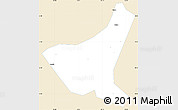 Classic Style Simple Map of Jiyun, single color outside
