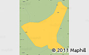 Savanna Style Simple Map of Jiyun