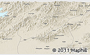 Shaded Relief 3D Map of Lanxi