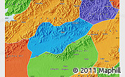 Political Map of Lanxi