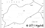 Blank Simple Map of Lanxi